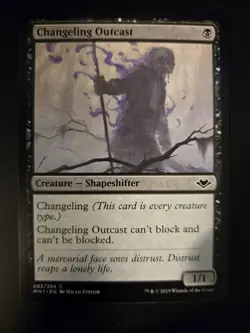 Changeling Outcast NM Modern Horizons 1 MTG FREE SHIPPING - Image 1