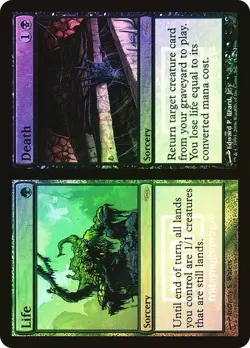 FNM MTG FOIL Life Death Magic - Image 1