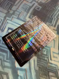 MTG Borderless Dragonscale Foil Marsh Flats NM Unplayed Special Guests - Image 2