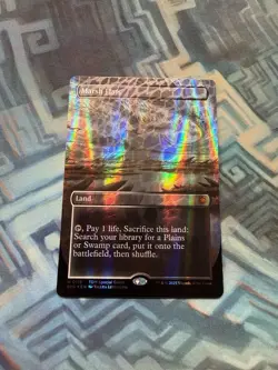 MTG Borderless Dragonscale Foil Marsh Flats NM Unplayed Special Guests - Image 3
