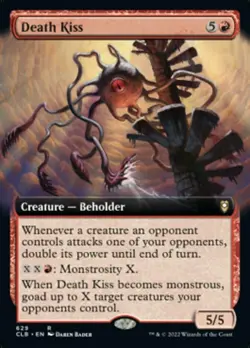 1 x Death Kiss - Extended Art - Commander Legends: Battle for Baldur's Gate - NM - Image 1