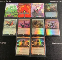 Lot10 MTG Spider-Man Foil/Non Foil Path To Exile M 0004 Double Trouble R 0013 + - Image 1