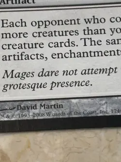 Magic The Gathering Ward of Bones #174 Rare - Image 2