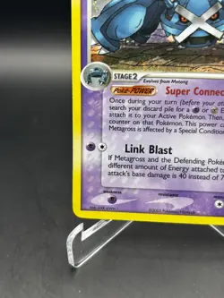2005 Pokemon Ex Deoxys #11 Metagross Holo Rare 11/107 Vintage - Image 4