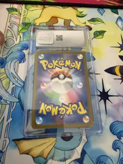 Pokemon TCG Machoke Art Rare Holo Sv2a Card 151 177/165 CGC 8.5 2023 Japanese - Image 2