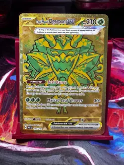 Teal Mask Ogerpon ex - 177/131 SV: Prismatic Evolutions NM Pokemon Card TCG - Image 1