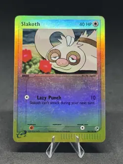 Pokemon Slakoth 80/100 Sandstorm Reverse Holo - Image 1