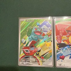 Pokemon TCG First Partner Illustration Collection Series 1 Kanto GEN 1 Starters - Image 2