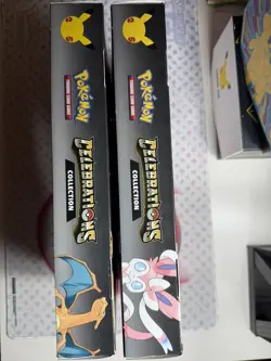Pokemon Celebration Lance's Charizard V & Dark Sylveon V Collection Boxes Sealed - Image 4