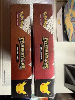 Pokemon Celebration Lance's Charizard V & Dark Sylveon V Collection Boxes Sealed - Image 5