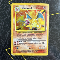 Pokemon TCG Charizard 4/102 Base Set Unlimited Holo Rare HP - Nintendo 1999 Card - Image 1