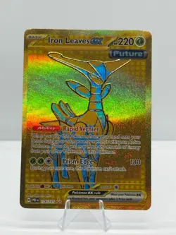 Pokemon TCG - Iron Leaves Ex - Prismatic Evolutions - 176/131 - Hyper Rare - Image 1