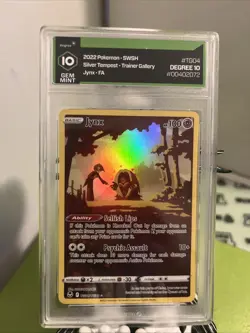 Pokemon 2022 Jynx Silver Tempest TG04/TG30 Character Rare CGC 10 Gem Mint - Image 1