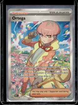 2023 Pokemon SV Obsidian Flames - OBF EN Ortega #219/197 - Image 1