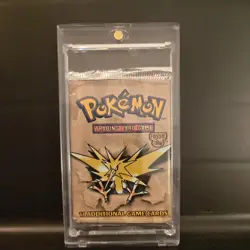 1999 Wizards of the Coast Pokemon Fossil Pack 11 Cards Zapdos Sealed Unopened - Image 2