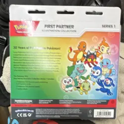 Pokemon TCG First Partner Illustration Collection Series 1 Promo Booster Box - Image 2
