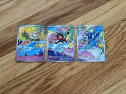 Pokemon 2026 First Partner Illustration Collection Series 1 Promos Set 43-45 #ML - Image 1