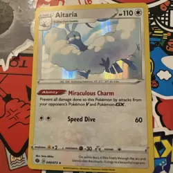 Altaria Holo & Reverse Holo 49/73 Pokemon TCG - Champion’s Path NM/Mint - Image 2