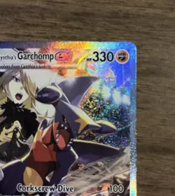 Pokemon Cynthia’s Garchomp ex 232/182 Destined Rivals SIR Holo NM 🤩 - Image 2