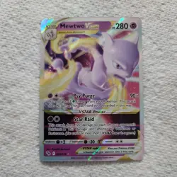 Mewtwo VSTAR Ultra Rare Pokemon GO 031/078 NM - Image 1
