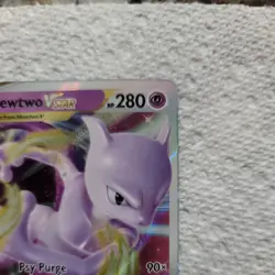 Mewtwo VSTAR Ultra Rare Pokemon GO 031/078 NM - Image 4
