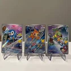 Pokemon 2026 First Partner Illustration Collection Series 1 Promos Set 40-42 - Image 1