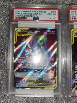 2019 Pokemon Gardevoir & Sylveon GX, Umbreon & Darkrai GX PSA 10 Lot Sun & Moon - Image 4