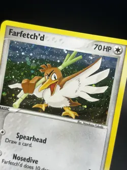 2005 Farfetch'd 107/106 Emerald Secret Rare HOLO Pokemon TCG Vintage - Image 5