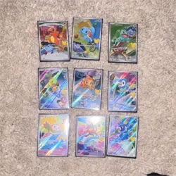 Pokemon FIRST PARTNERS illustration box Series 1 Promos (All 9) - Image 1