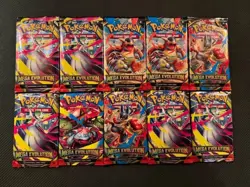 Pokemon TCG Mega Evolution Booster Pack Lot (10 Packs) - Free Shipping!!! - Image 2