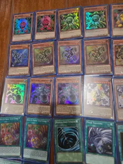 Yugioh Machine Gadget (platinum, gold, silver) complete deck + card sleeves - Image 2
