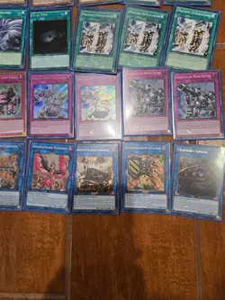 Yugioh Machine Gadget (platinum, gold, silver) complete deck + card sleeves - Image 5