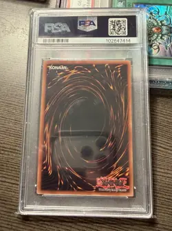 Yugioh Gearfried The Iron Knight PSV-101 PSA 10 1st Edition Super Rare WAVY - Image 2