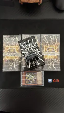 Yu-Gi-Oh OCG LIMIT OVER COLLECTION THE HEROES 3 Box Set + Bonus Pack NEW Sealed - Image 1