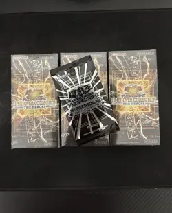 Yu-Gi-Oh OCG LIMIT OVER COLLECTION THE HEROES 3 Box Set + Bonus Pack NEW Sealed - Image 2