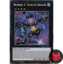 Yugioh Stealth Kragen Spawn BROL-EN030 Secret Rare 1st Edition NM - Image 1