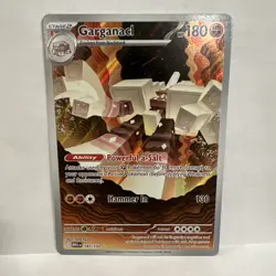 Garganacl 147/132 Illustration Rare Holo Mega Evolutions Pokemon Card NM - Image 1
