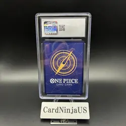 CGC GEM MINT 10 Sanji OP01-013 Promo 25th Anniversary Edition ONE PIECE Card 64 - Image 2