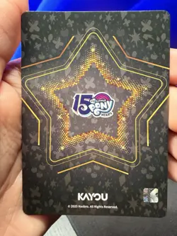 Twilight Sparkle My Little Pony Kayou Moon Series 8 (15th Anniversary) - ZR Card - Image 2