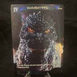 Godzilla Card Game Godzilla (1995) Monster Foil Card 36000+ Standard Size - Image 1