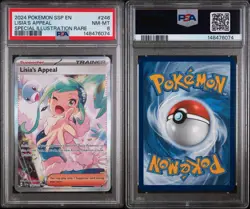 Pokemon TCG Lisia's Appeal Trainer Supporter Card Holo Rare 246/191 PSA 8 - Image 3