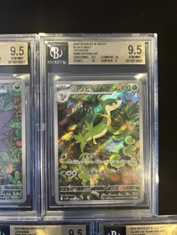 BGS 9.5 Pokemon Card 151 Japanese Ar Art Rare 5Card Set Bulk Charizard CHR - Image 3