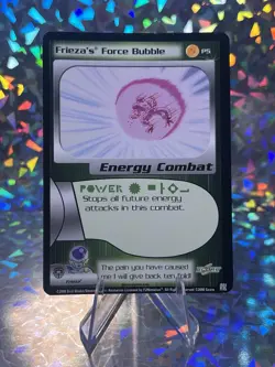 Dragon Ball Z DBZ CCG TCG P5 Frieza's Force Bubble Promo Card - Image 1