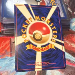 Rocket’s Hitmonchan 107 Japanese 1996 Pokemon Card Vintage Holo MP - Image 2