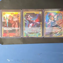 Bandai One Piece Card Game OP08,11,14 SEC Character Silvers Rayleigh Mihawk Koby - Image 1
