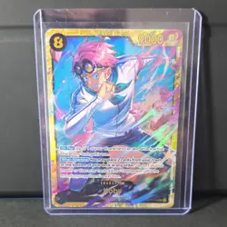 Bandai One Piece Card Game OP08,11,14 SEC Character Silvers Rayleigh Mihawk Koby - Image 5