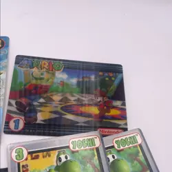 Nintendo Super Mario Bros VTG Y2K Trading Card Lot: Hologram Yoshi Bowser Peach - Image 3