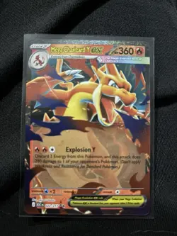 Mega Charizard Y EX Pokemon TCG ASC Holo Card 022/217 - Image 1