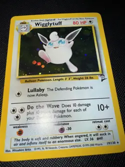 Wigglytuff (19/130): Base Set 2 Holo Rare Card - Pokemon TCG LP - Image 1
