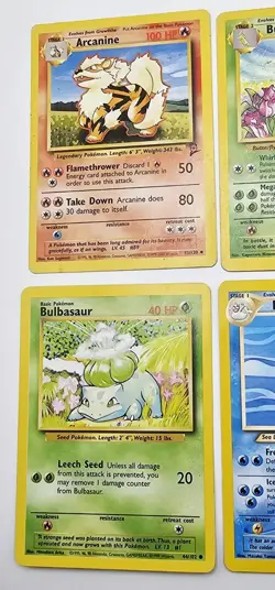 Pokemon Card ALL Vintage WOTC VTG 6 Cards Legendary Base Neo Mixed Lot MP/DMG - Image 4